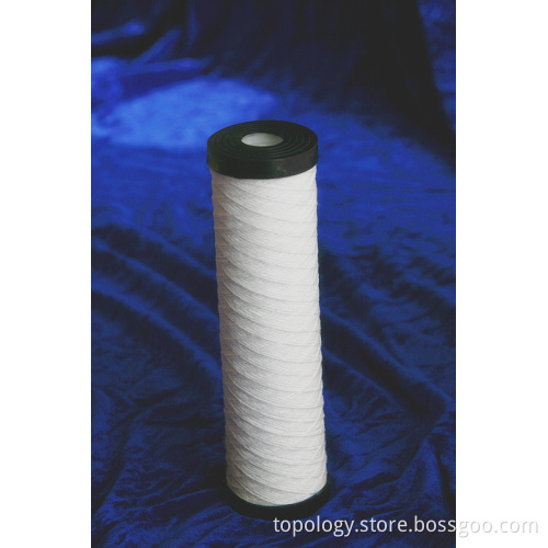 Fabric Filter Cartridge with End Caps or Connections (Water Purifier)